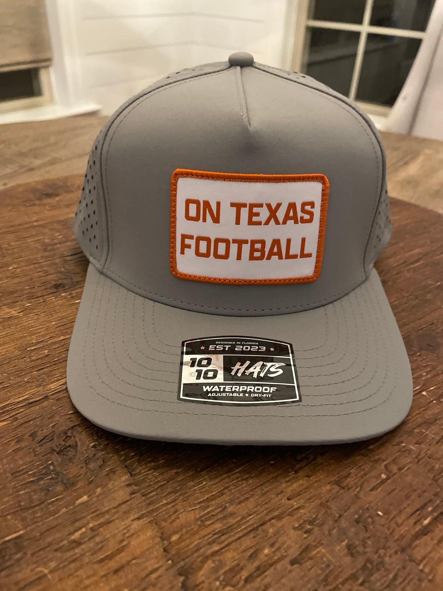 On Texas Football Patch Hat (Silver)