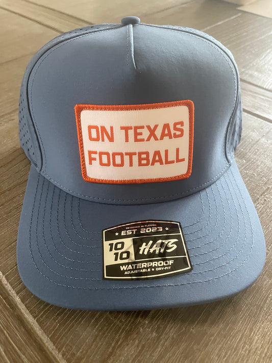 On Texas Football Patch Hat (Blue)